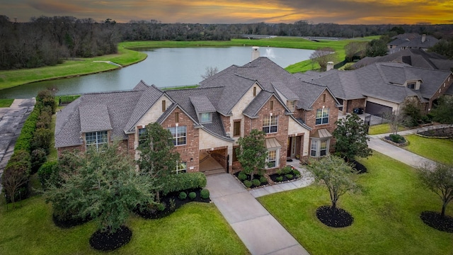 20803 Fairhaven Crossing Dr, Cypress, TX 77433 - view of subject property with a large body of water