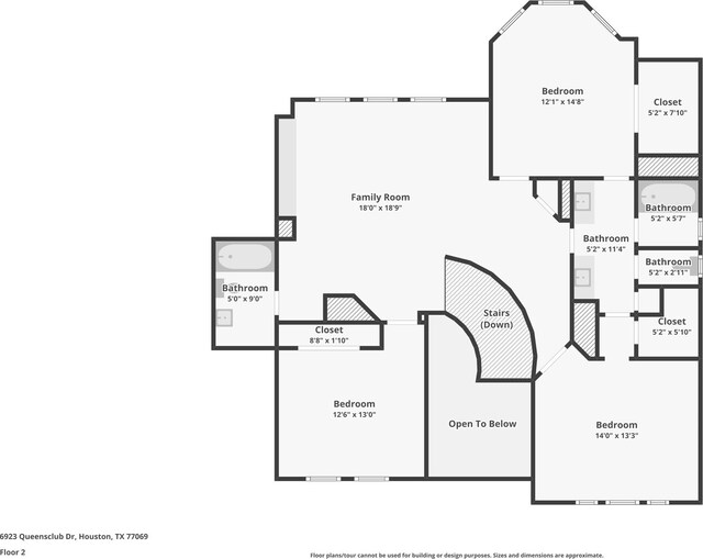 6923 Queensclub Dr, Houston, TX 77069 - view of property floor plan