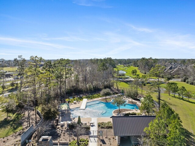 view of pool