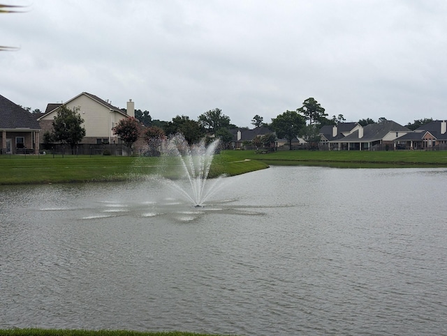 water view with a residential view