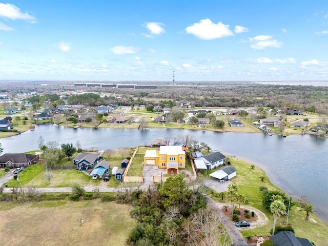 2732 Broadway St, San Leon, TX 77539 - aerial overview of property's location featuring a nearby body of water and nearby suburban area
