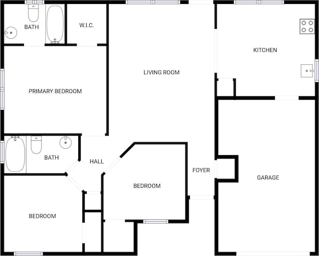 8611 Deep Valley Dr, Houston, TX 77044 - plan