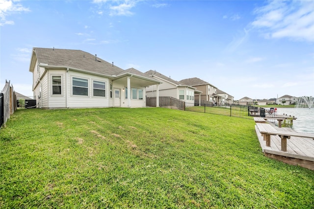 24902 Bastiani Canvas Ln, Katy, TX 77493 - rear view of house featuring central AC and roof with shingles