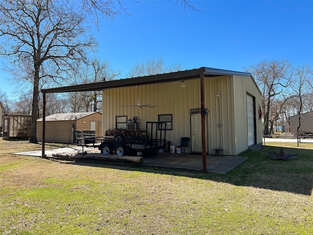 view of outbuilding featuring an outbuilding