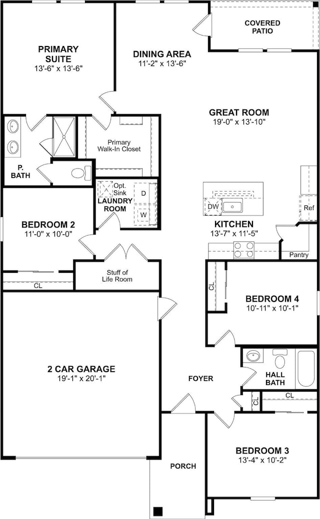 view of layout