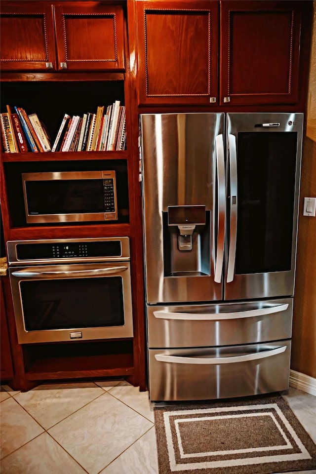 kitchen with stainless steel appliances