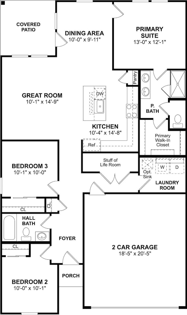 view of layout