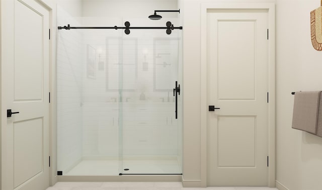 full bath featuring a stall shower