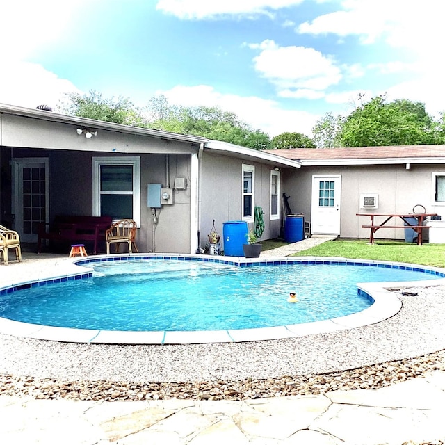 pool featuring a patio