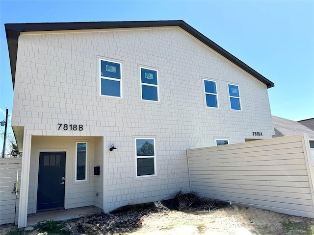 view of rear view of house