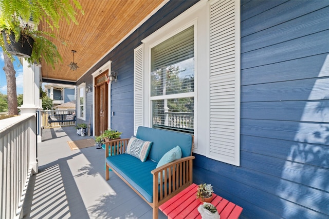 1508 Nicholson St, Houston, TX 77008 - view of patio / terrace with a porch