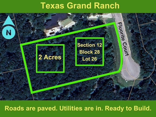 12-28-26 Fluorite Ct, Huntsville TX, 77340 land for sale