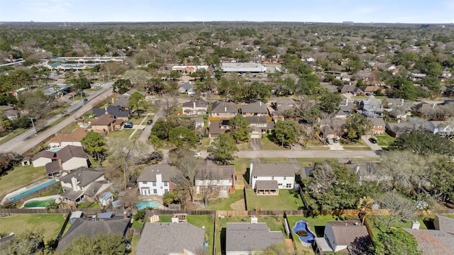 drone / aerial view featuring a residential view