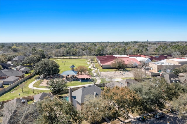 bird's eye view featuring a residential view