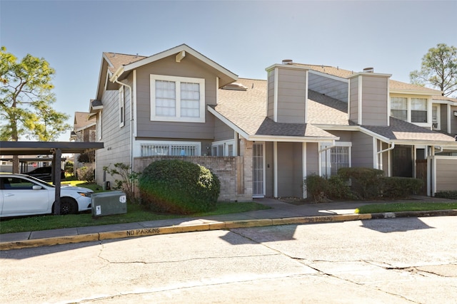 6341 Shadow Tree Dr, Houston, TX 77035 - multi unit property featuring a shingled roof and a chimney