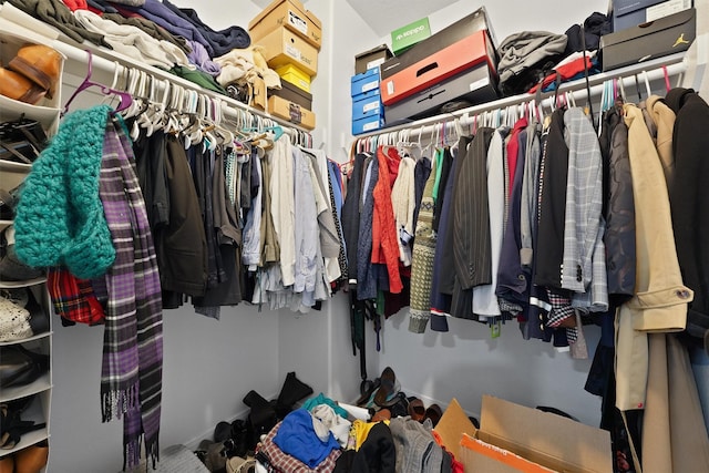 view of spacious closet