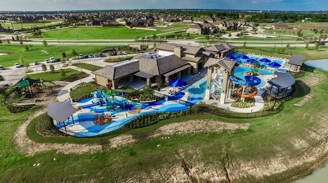 bird's eye view featuring a residential view