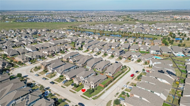 birds eye view of property featuring a residential view