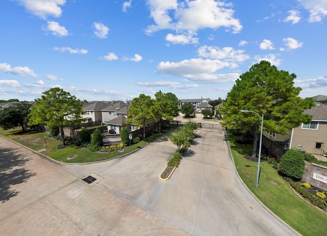 view of front of property featuring a residential view