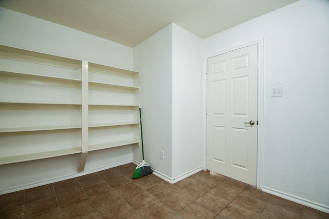 view of storage area
