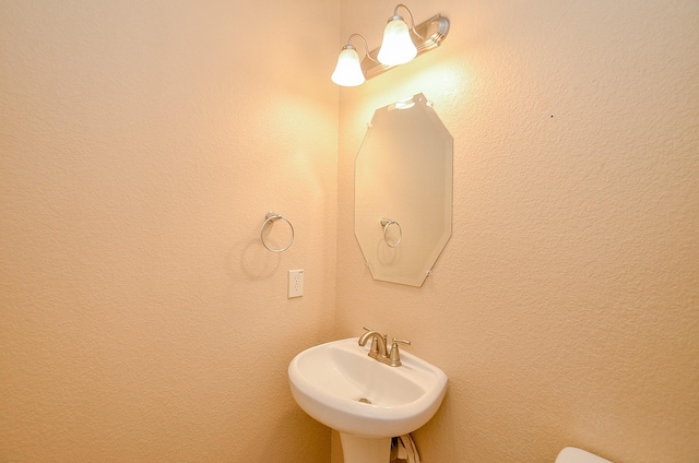 bathroom with a sink