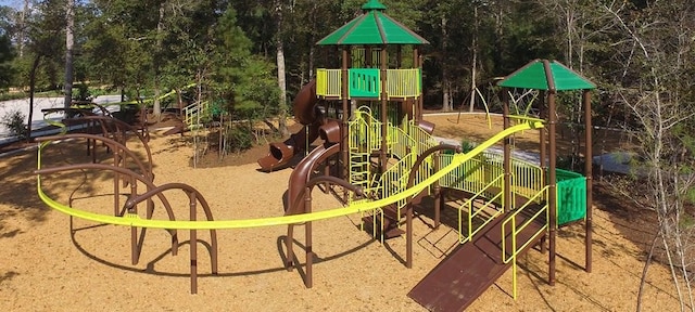 view of communal playground