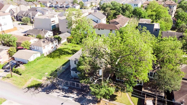 bird's eye view featuring a residential view