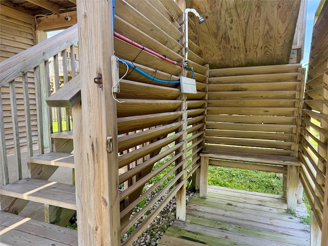 310 Angel Wing St, Surfside Beach, TX 77541 - view of wooden terrace
