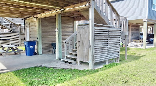 310 Angel Wing St, Surfside Beach, TX 77541 - exterior space with stairs