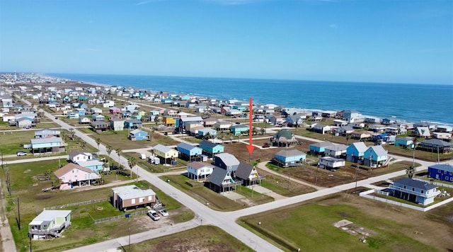 310 Angel Wing St, Surfside Beach, TX 77541 - bird's eye view featuring a water view