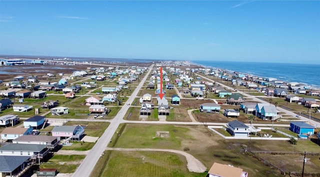 310 Angel Wing St, Surfside Beach, TX 77541 - drone / aerial view with a water view