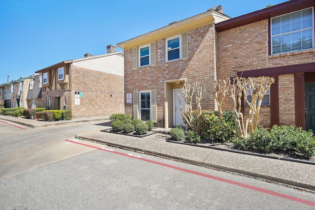 multi unit property with brick siding