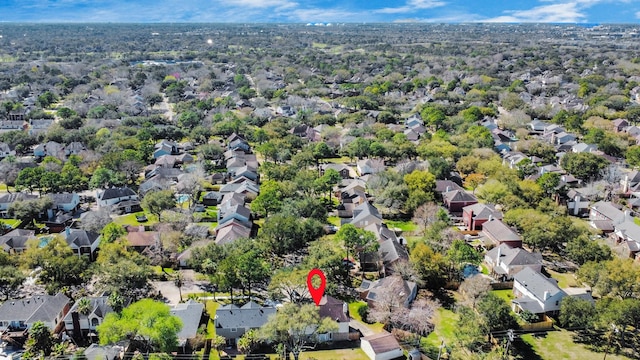 birds eye view of property featuring a residential view