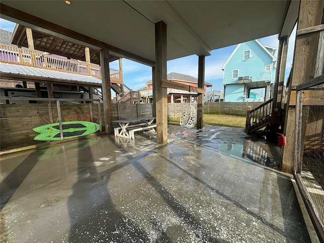 view of patio / terrace featuring a fenced backyard