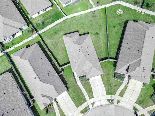 birds eye view of property featuring a residential view