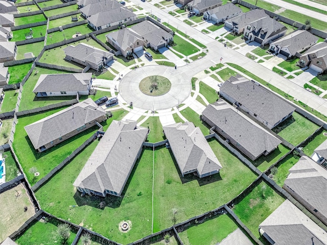 birds eye view of property featuring a residential view