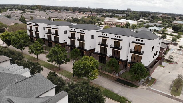 drone / aerial view featuring a residential view