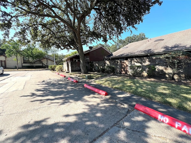 view of street with sidewalks