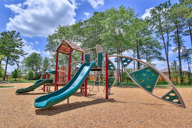 view of communal playground