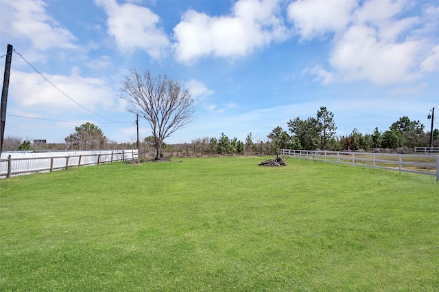 248 Alleda, Prairie View, TX 77484 - view of yard featuring a view of rural / pastoral area