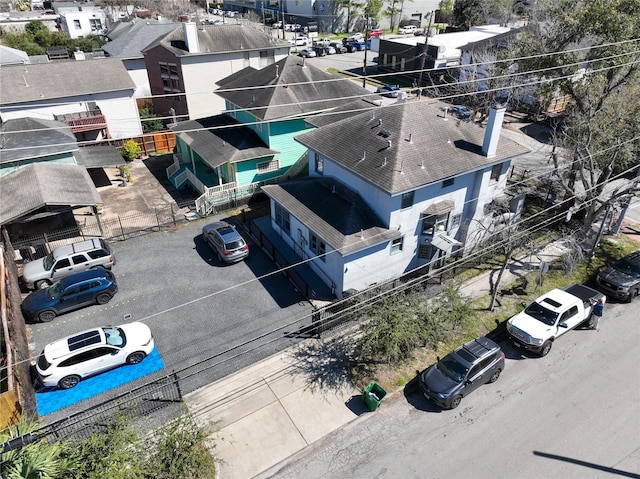 bird's eye view featuring a residential view