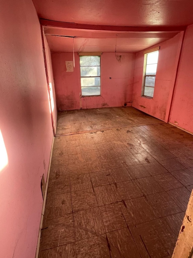 empty room featuring a healthy amount of sunlight
