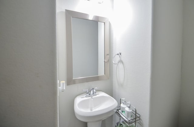 bathroom with a sink