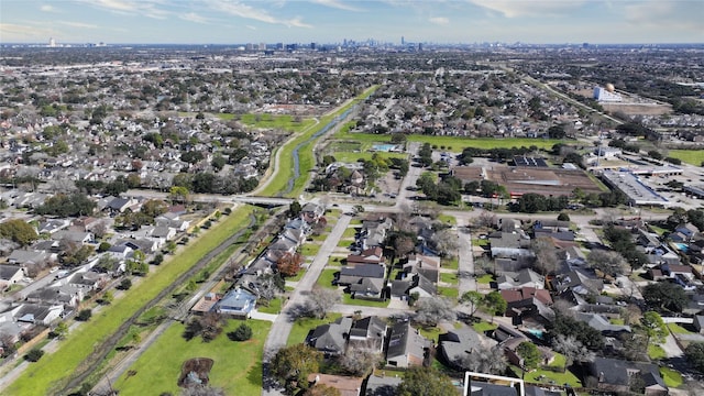 birds eye view of property featuring a residential view