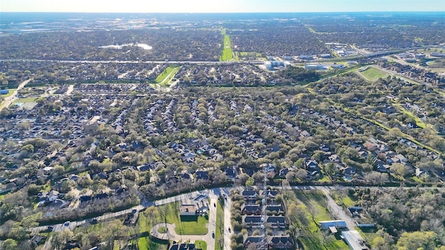9406 Laurel Wind Ct, Houston, TX 77040 - aerial view of property and surrounding area