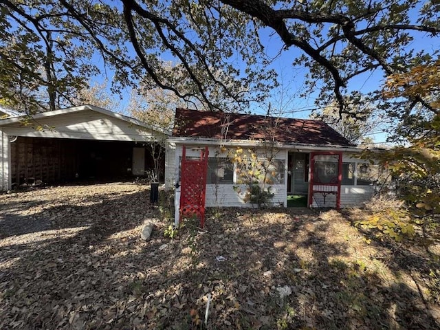 view of back of house