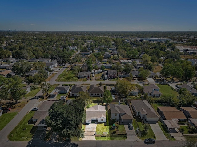 birds eye view of property featuring a residential view