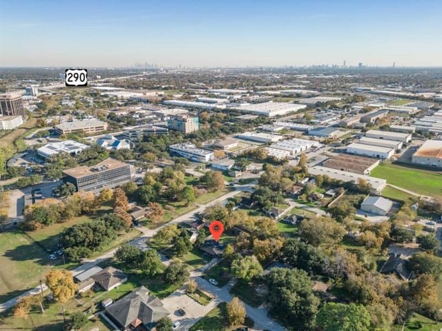 bird's eye view featuring a view of city