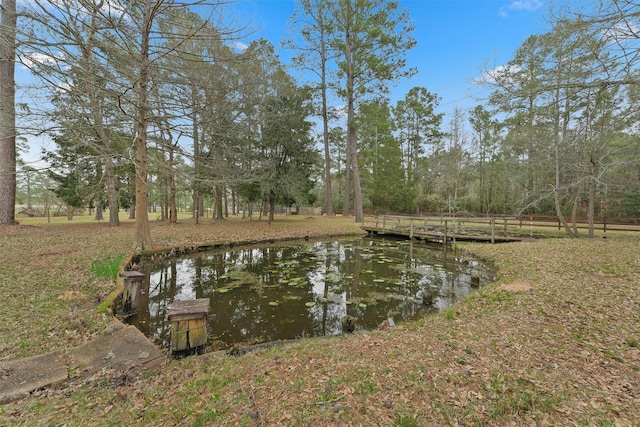 property view of water