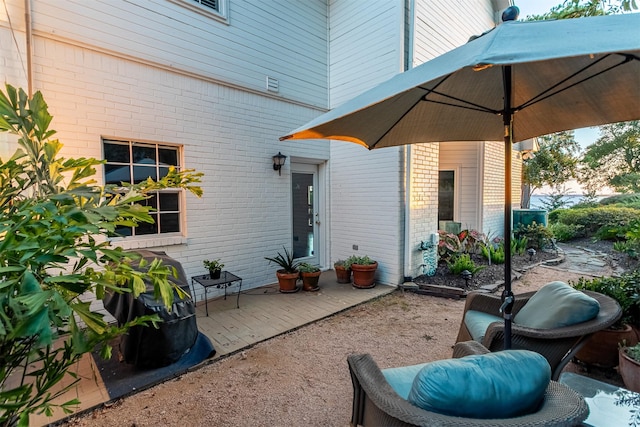 view of patio